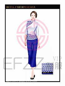 按摩技師美容制服設計1144