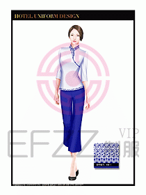 按摩技師美容制服設計1145