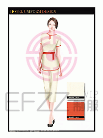 按摩技師美容制服設計1147