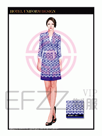 按摩技師美容制服設計1150