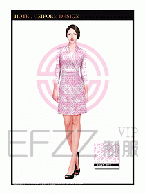 按摩技師美容制服設計1163