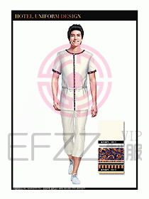 按摩技師美容制服設(shè)計1215