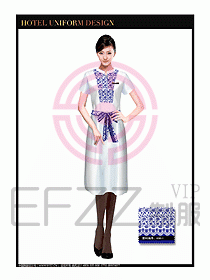 按摩技師美容制服設(shè)計1225