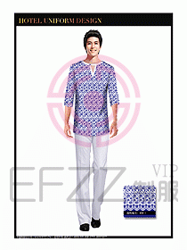 按摩技師美容制服設(shè)計(jì)1221