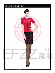 職業(yè)裝空姐服制服設(shè)計圖782