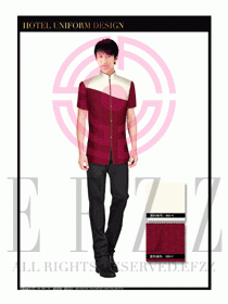 酒店中餐服務(wù)員制服設(shè)計1637