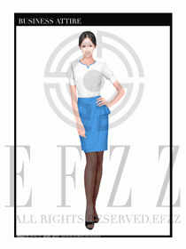 專(zhuān)賣(mài)店?duì)I業(yè)員職業(yè)裝設(shè)計(jì)圖1337