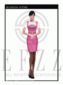 專賣店?duì)I業(yè)員職業(yè)裝設(shè)計(jì)圖1328