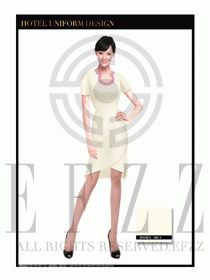 按摩技師美容師職業制服1243