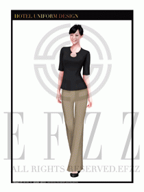 按摩技師美容師職業制服1246