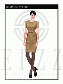 珠寶營業員職業裝店員制服1360