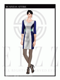 珠寶營業員職業裝店員制服1353