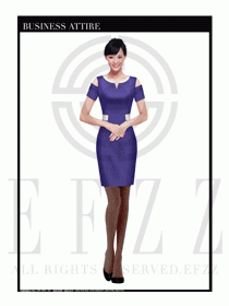 珠寶營業員職業裝店員制服1364