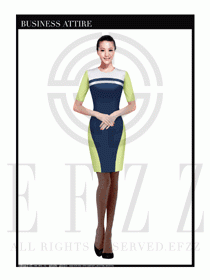 珠寶營業員職業裝店員制服1377