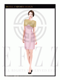 SPA會所服務生制服設計圖459