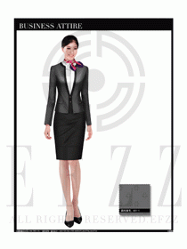女時尚OL職業裝設計圖1002