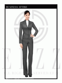 女時尚OL職業(yè)裝設計圖1007