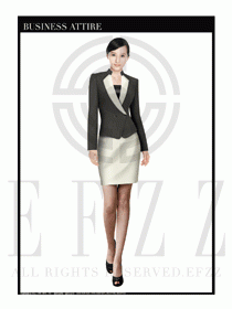 女時尚OL職業裝設計圖1022