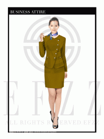 女時(shí)尚OL職業(yè)裝設(shè)計(jì)圖1030