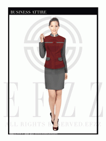 女時尚OL職業裝設計圖1040