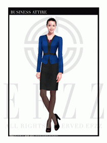 女時尚OL職業(yè)裝設(shè)計圖1042