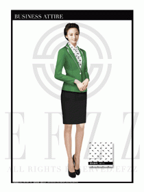 女時尚OL職業(yè)裝設(shè)計圖1050
