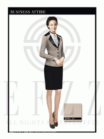 女時(shí)尚OL職業(yè)裝設(shè)計(jì)圖1052
