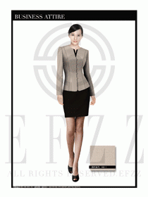 女時尚OL職業(yè)裝設計圖1069