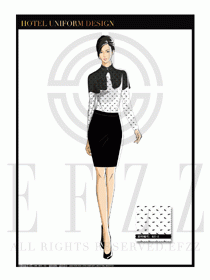 酒店西餐服務(wù)員制服設(shè)計(jì)1110