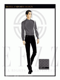 酒店西餐服務(wù)員制服設(shè)計1109