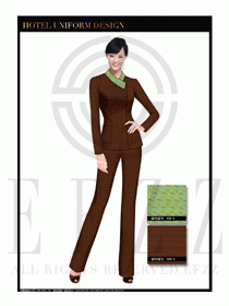 酒店客房服務員制服設計圖502