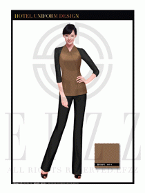 酒店客房服務(wù)員制服設(shè)計(jì)圖509