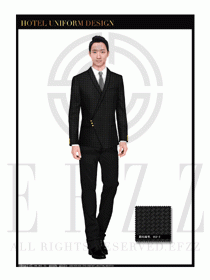 酒店總臺大堂服務員制服設計圖855
