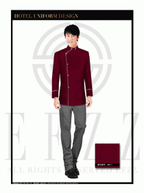 酒店總臺大堂服務員制服設計圖867