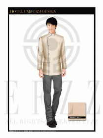 酒店總臺大堂服務員制服設計圖865