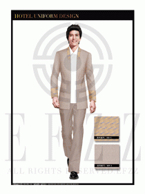 酒店總臺(tái)大堂服務(wù)員制服設(shè)計(jì)圖879