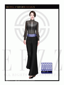 水療SPA咨客迎賓制服設(shè)計圖375