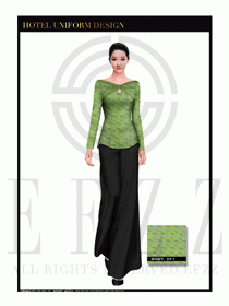 水療SPA咨客迎賓制服設(shè)計圖379