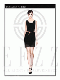 時尚OL女職業夏裝設計圖466