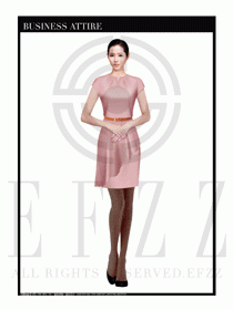 時尚OL女職業夏裝設計圖467