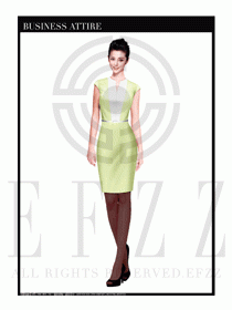 時尚OL女職業(yè)夏裝設(shè)計圖477