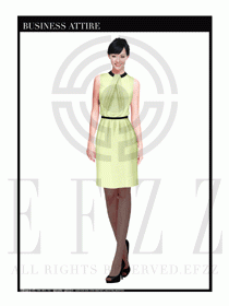 時尚OL女職業夏裝設計圖475