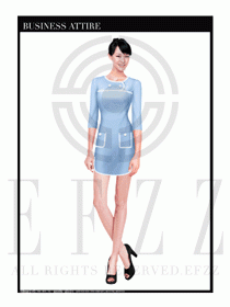 珠寶營業(yè)員職業(yè)裝服務員制服1386