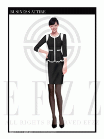 珠寶營業員職業裝服務員制服1388