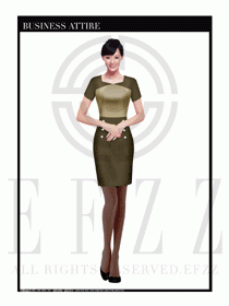 珠寶營業員職業裝服務員制服1393