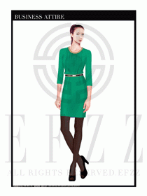 珠寶營業員職業裝服務員制服1401