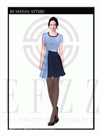 珠寶營業(yè)員職業(yè)裝服務(wù)員制服1398