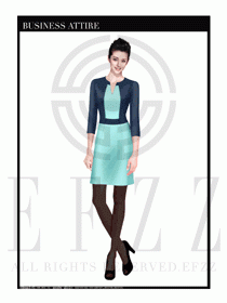 珠寶營業員職業裝服務員制服1406