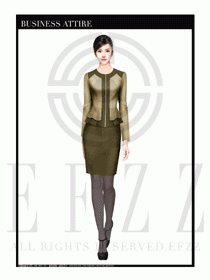 珠寶營業員職業裝服務員制服1396