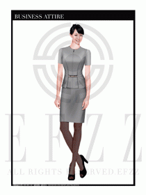 珠寶營業員職業裝服務員制服1399